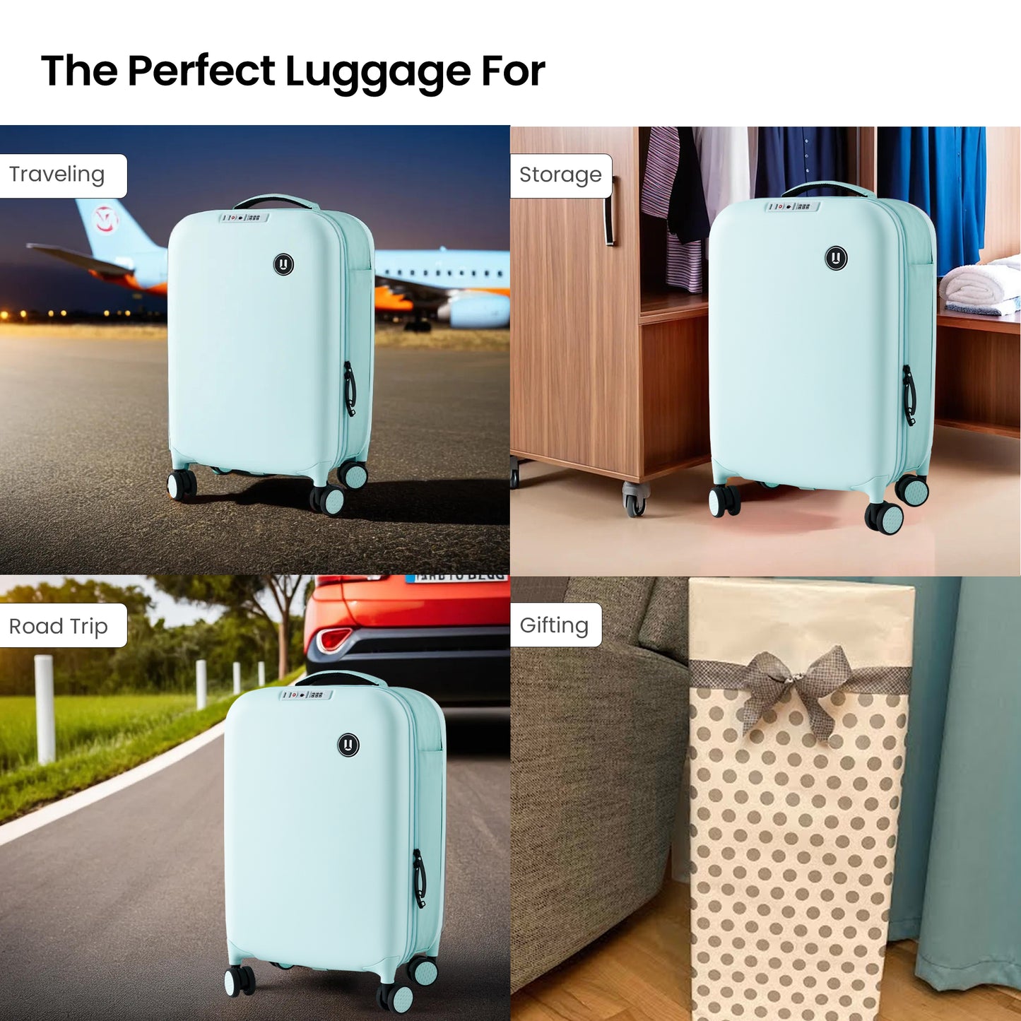 Savya Home Valencia Trolley Bag - Weekend Getaways