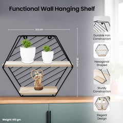 SAVYA HOME wall shelf - Charming hallway showcase