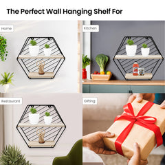 SAVYA HOME wall shelf - Modern office organization