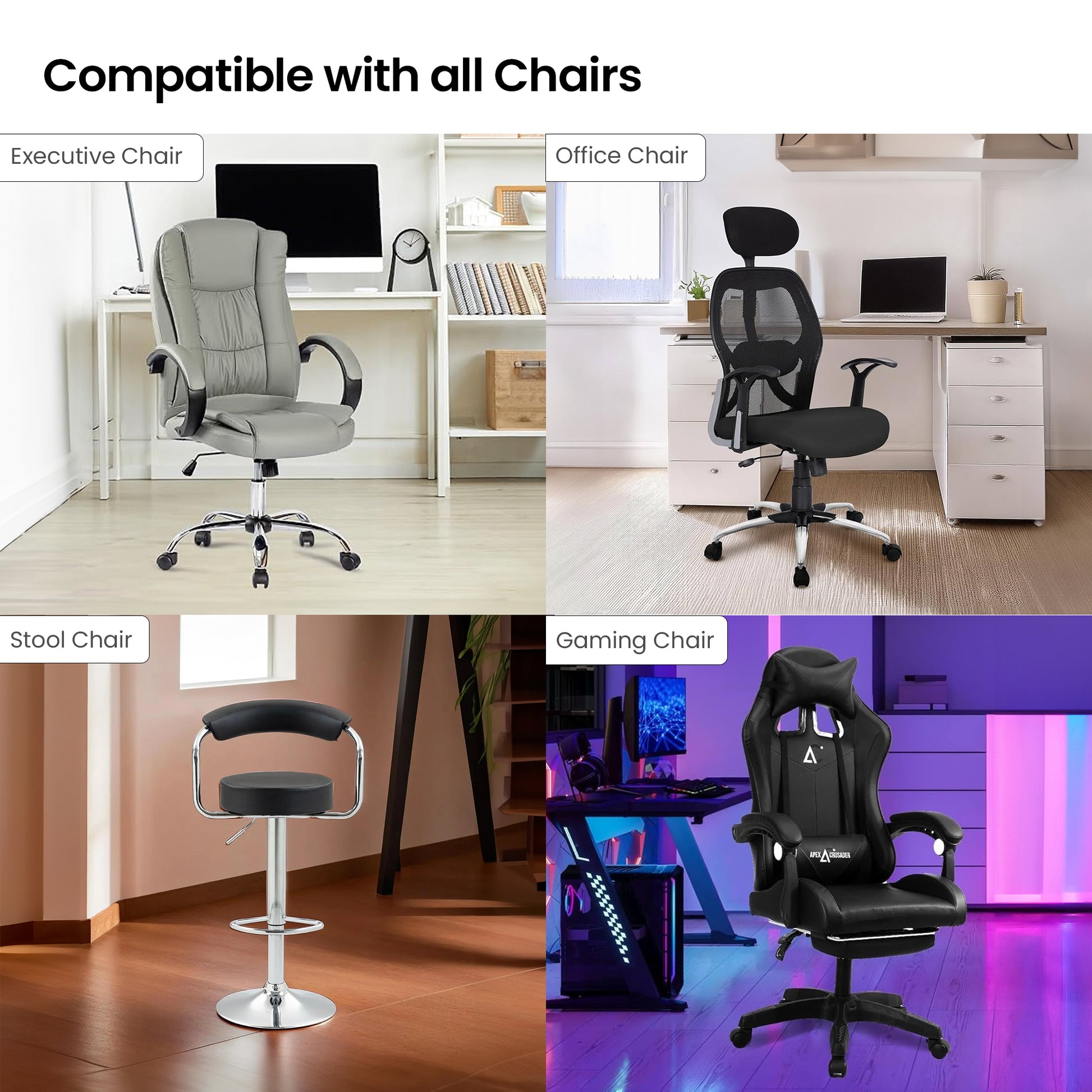 SAVYA HOME Desk Chair - Comfortable for Gaming