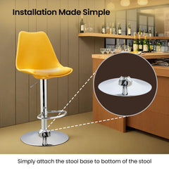 SAVYA HOME Bar Stool - Versatile use in home bars