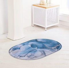 SAVYA HOME Polypropylene Bathroom Mats| Bath Mat, Machine Washable Floor Mat |60 x 40 cm |Anti-Skid Mat for Living Room, Kitchen, Shower, Bathtub, |Multipurpose Mat