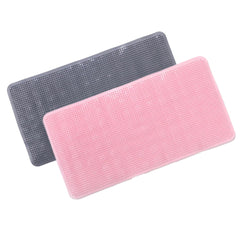 SAVYA HOME Pack of 2 Bathroom Mat PVC/Non-Slip & Soft/Light Weight Mat for Living Room, Anti Skid Mat for Bathroom Floor/Shower Mat/Multipurpose Mat, Grey & Pink