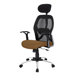 SAVYA HOME Apollo High Back Ergonomic Office Chair/Chair for Office Work at Home/Study Chair for Adults/Office Chairs for Work from Home/Chair for Study Table/Computer Chair/2D Lumbar Support-Beige