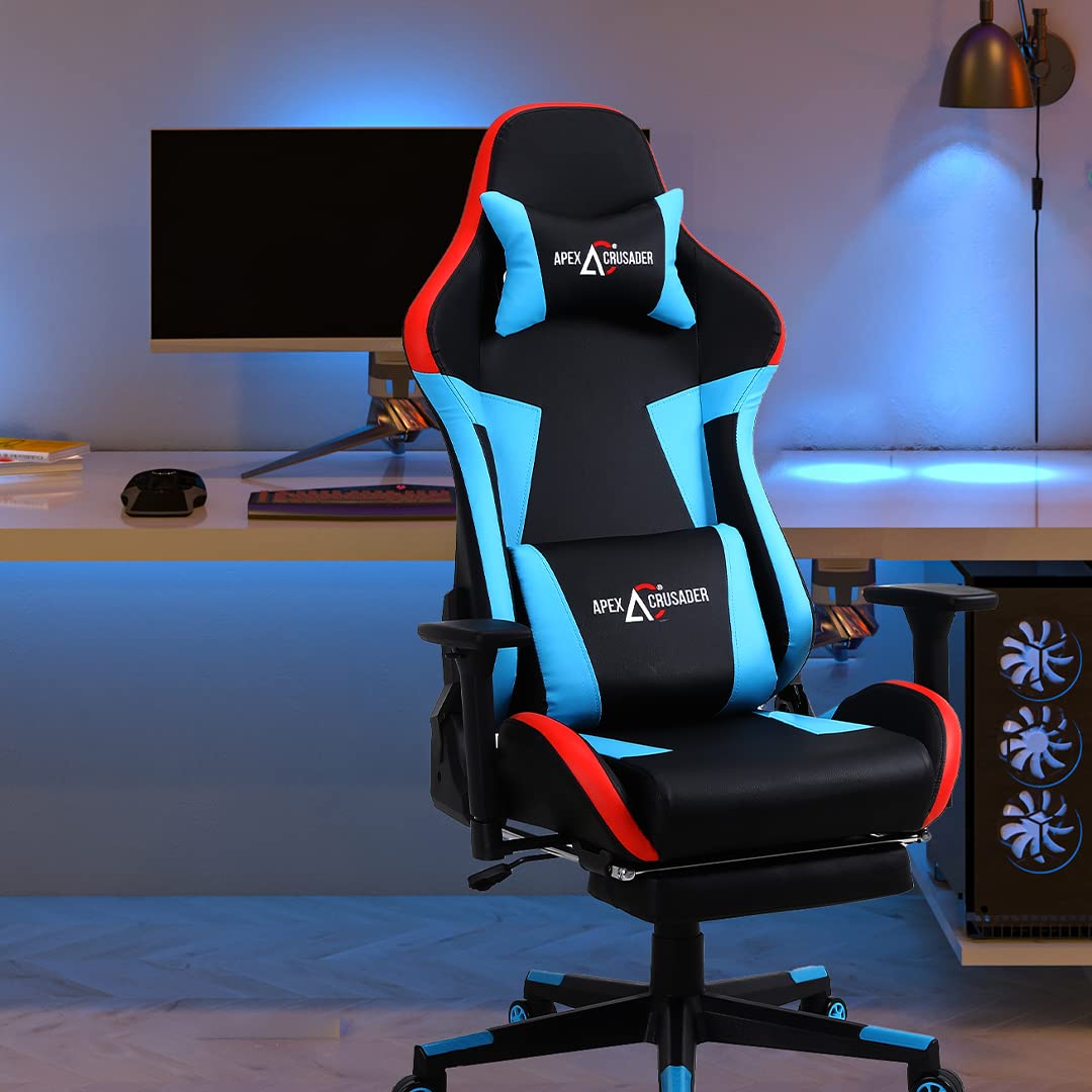 Thunder Rocker Chair SAVYA HOME Thunder Ergonomic Gaming Chair with Adjustable Lumbar ...