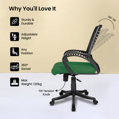 SAVYA HOME Apex Zoom - Swivel office chair