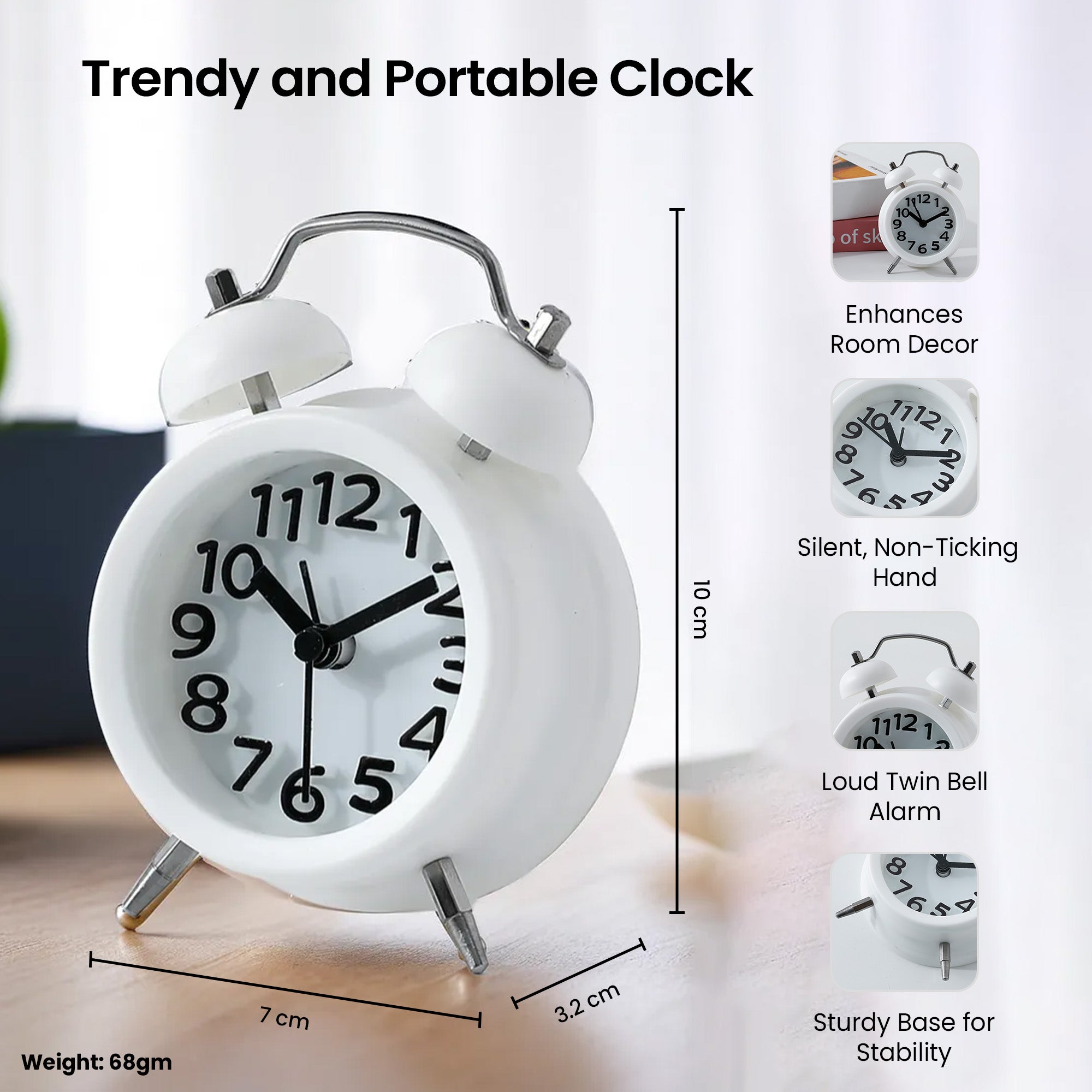 SAVYA HOME UMAI Alarm Clock - multifunctional timer use