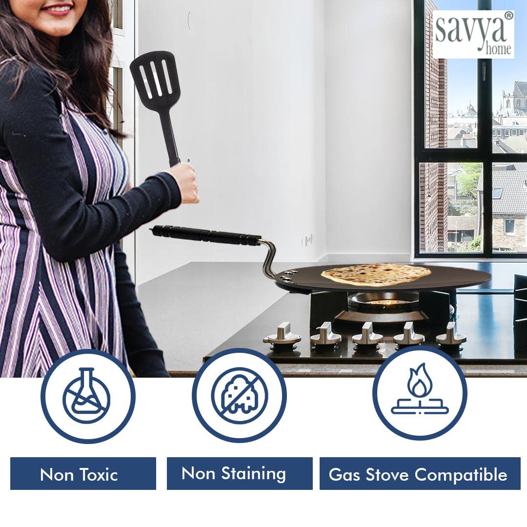 Savya Home 25cm Tawa - seamless cooking experience in kitchen