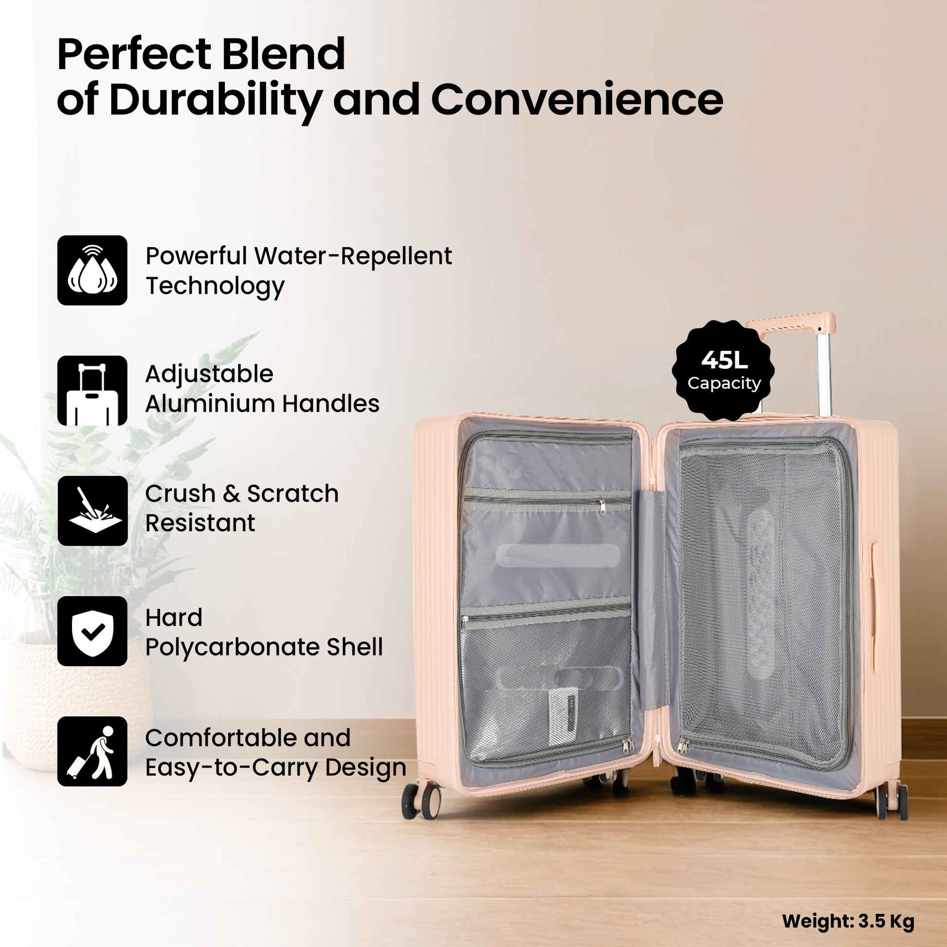 SAVYA HOME UMAI Travel Bag - Functional bag with USB port