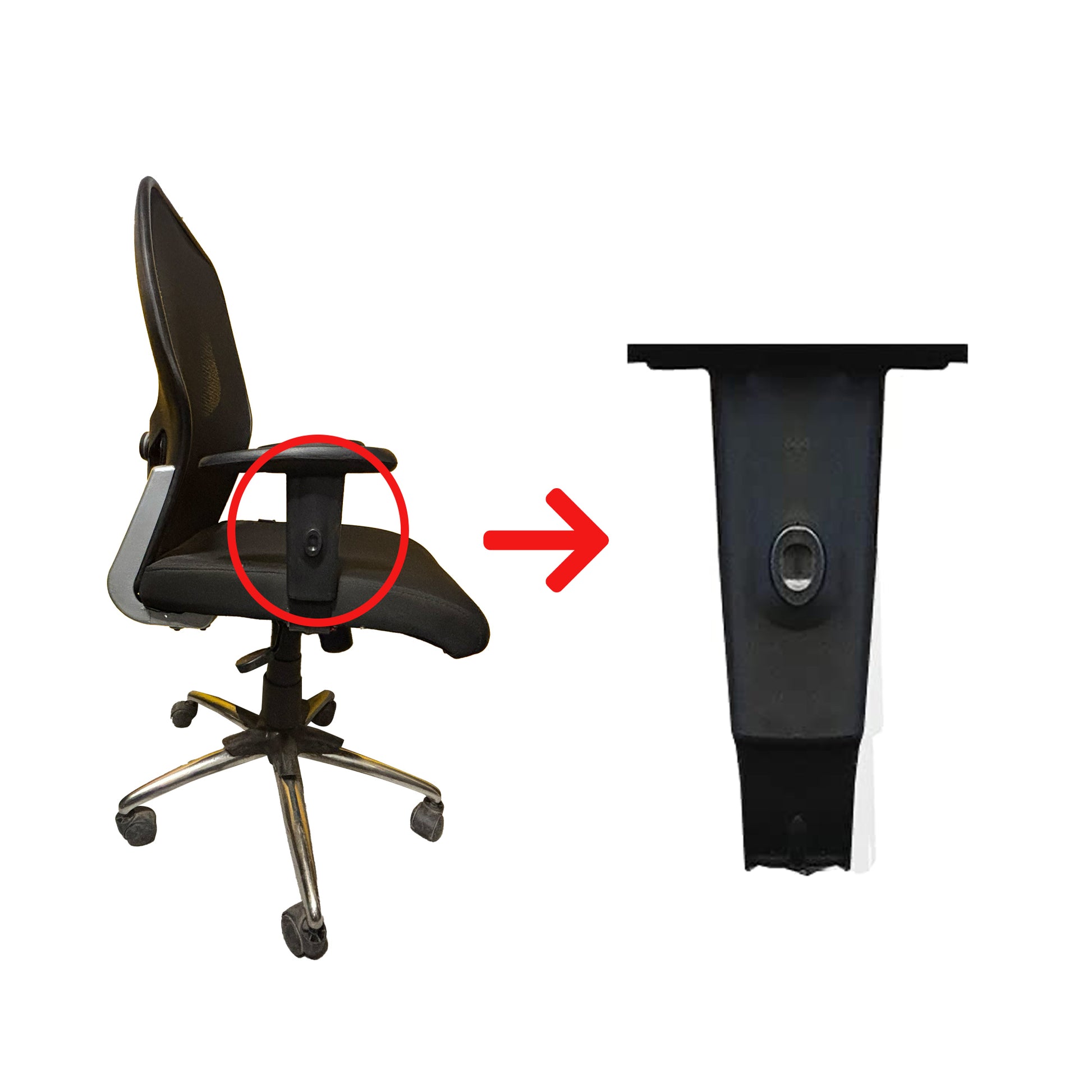 SAVYA HOME Apollo Desk Chair - Ideal for Gaming Sessions