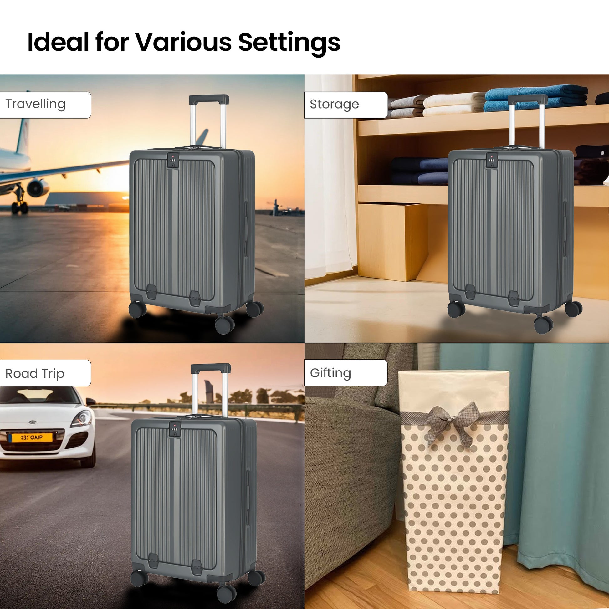 SAVYA HOME trolley bag - reliable luggage for vacations