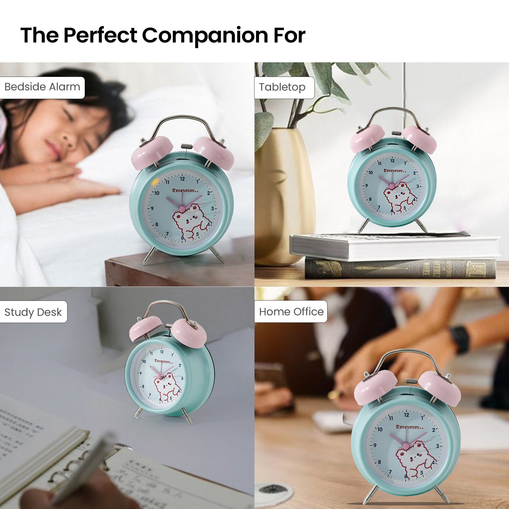 SAVYA HOME teddy bear clock - perfect gift for kids