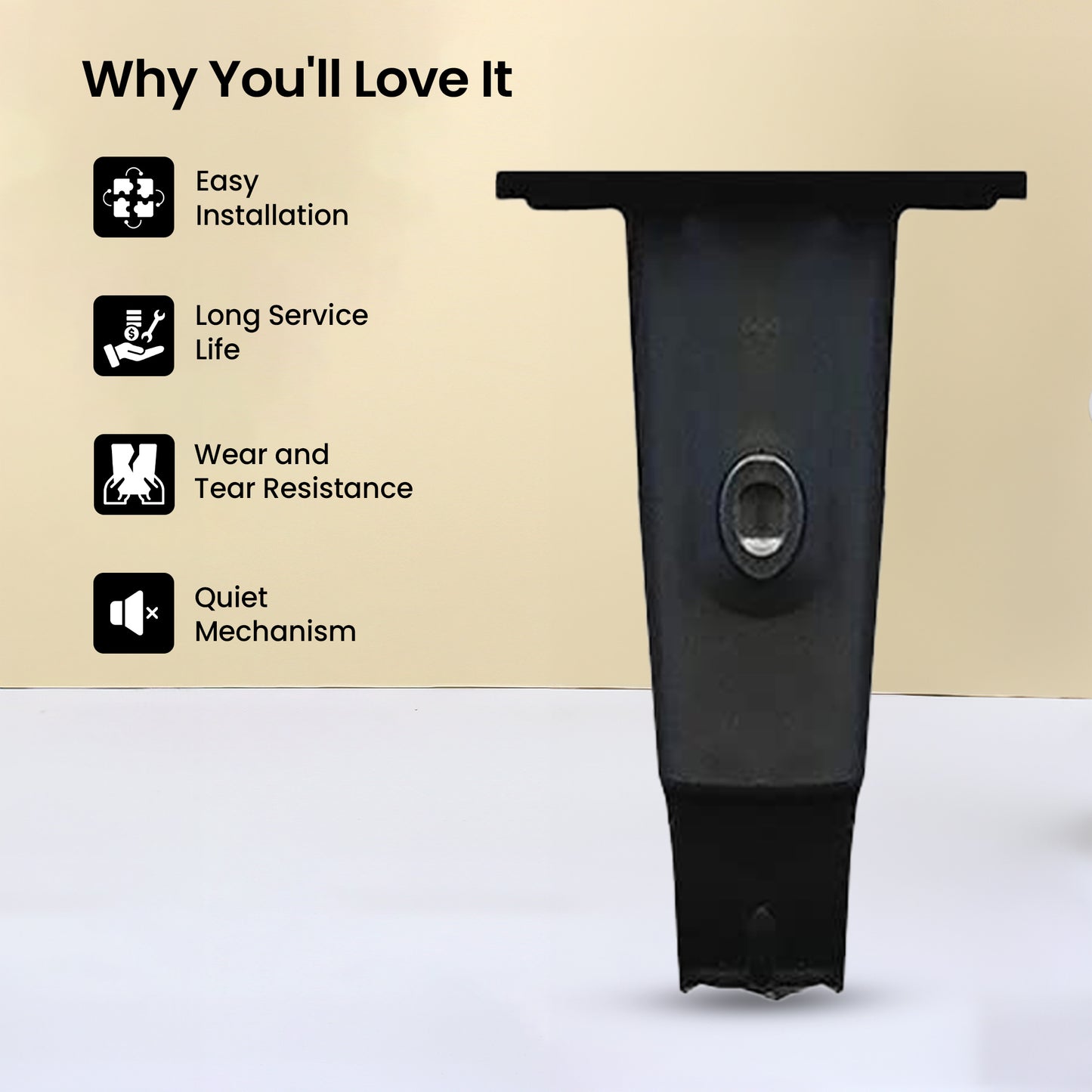 SAVYA HOME Apollo Desk Chair - Adjustable Armrest Functionality