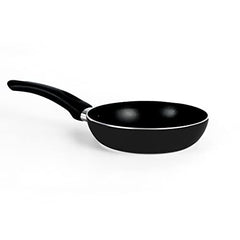 SAVYA HOME® 26cm Non Stick Fry Pan-2.3mm, Black|1 Savya- 18cm Non Stick Fry Pan-2.3mm, Black| Heat Surround Cooking | Gas & Induction Cookware | Black