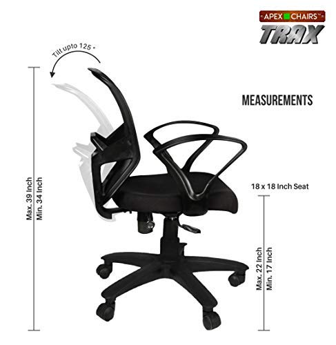 APEX Chairs™ TRAX Medium Back Office Chair