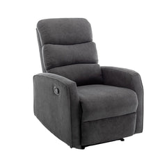 SAVYA HOME Single Recliner Chair for Living Room, Home Theater, Office, Lounge | Recliner Sofa with Cushioned Seat & Backrest (Grey)