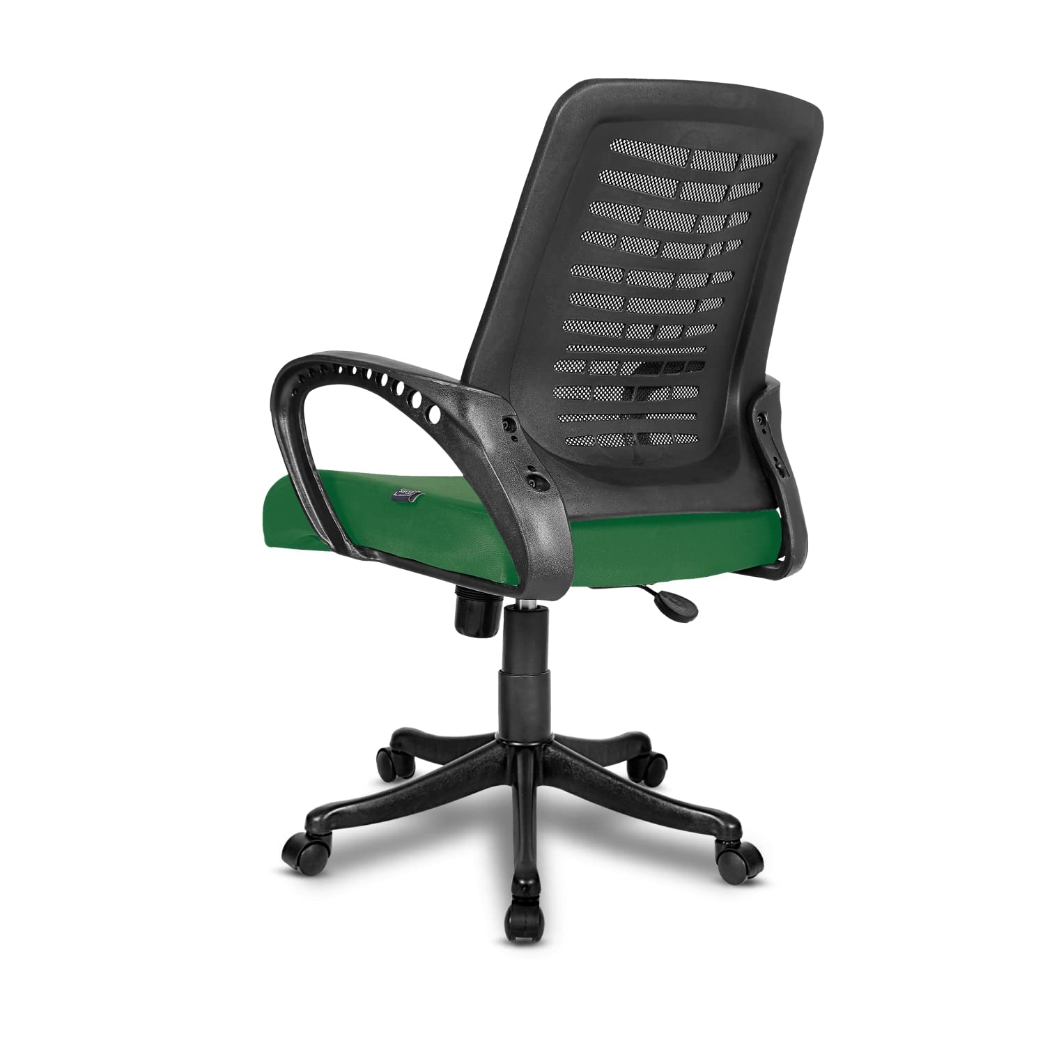 SAVYA HOME Apex Zoom Ergonomic Home and Revolving Office Chair (Green)