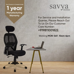 Apollo highback Executive Office Chair by Savya Home K (I)