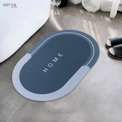 SAVYA HOME Bath Mat Door Mat, Quick Drying Water Soak Bathroom Mat Water Absorbent Door Mat Floor Mat, Doormat, Bathroom Carpet Cushion Mat (60 * 40)
