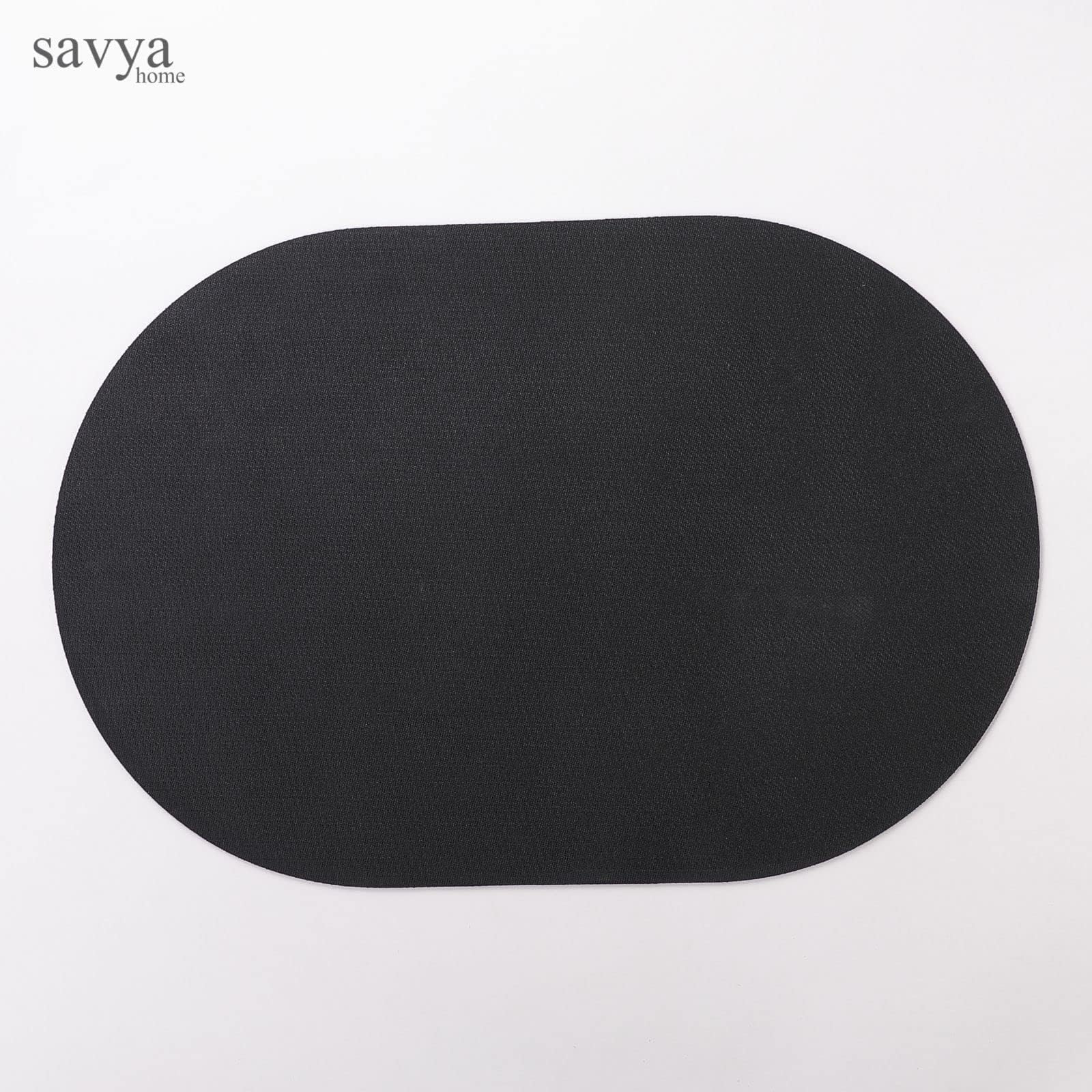 SAVYA HOME Pack of 2 Polypropylene Bathroom Mats|60 x 40cm|Anti-Skid Mat for Living Room, Kitchen, Shower, Bathtub |Multipurpose Mat(Ivory & Bluish)